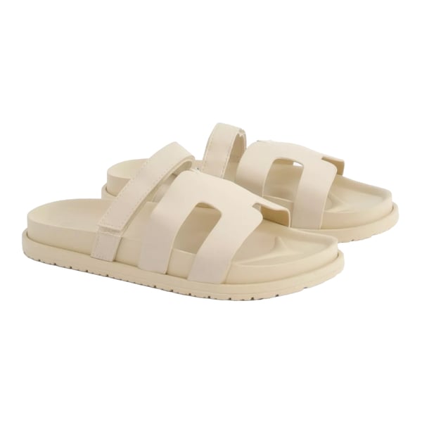 Where's That From Womens/Ladies Cut Out Sliders Where's That From Womens/Ladies Cut Out Sliders