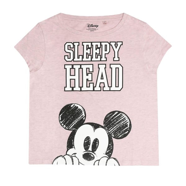 Mickey Mouse Womens/Ladies Long Pyjama Set