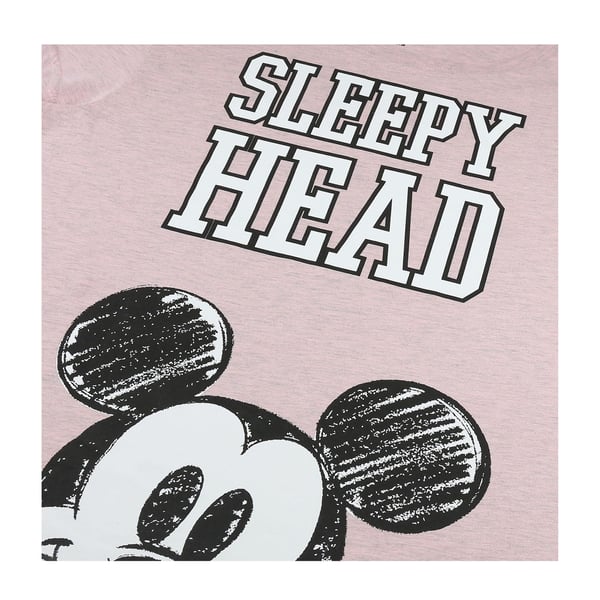Mickey Mouse Womens/Ladies Long Pyjama Set