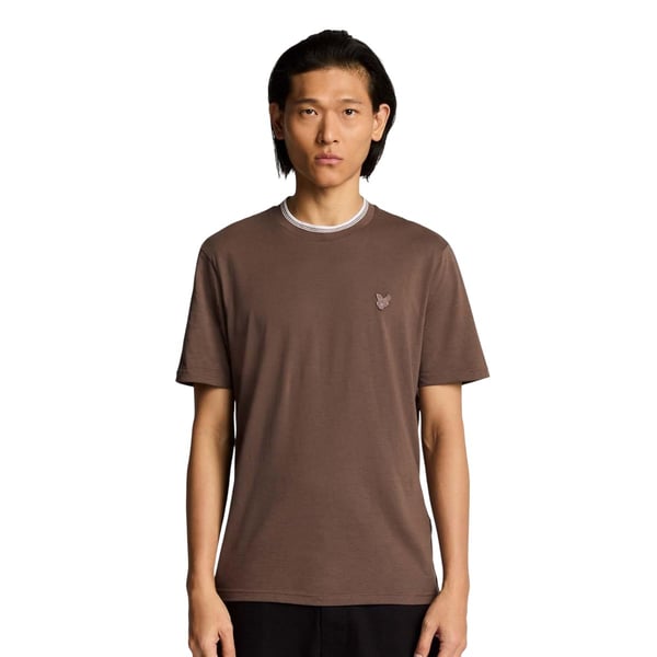 Lyle & Scott Miesten Superfine Tipped -puuvillapaita