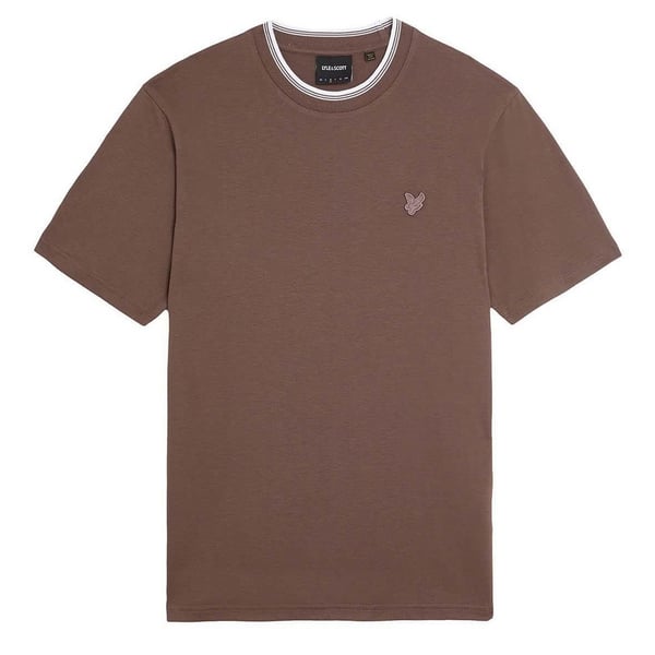 Lyle & Scott Mens Superfine Tipped Cotton T-Shirt