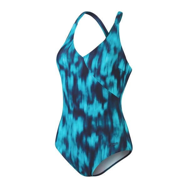 Speedo Womens/Ladies Lexi Tie Dye One Piece Swimsuit