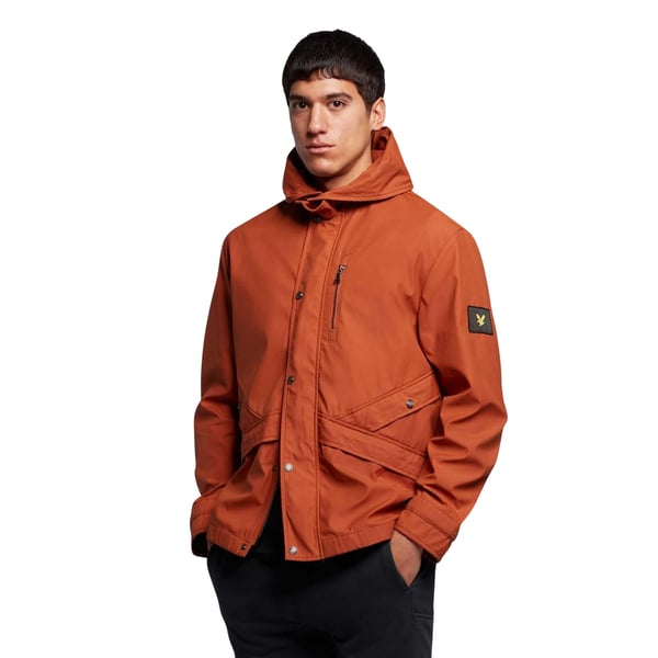 Lyle & Scott Hætteklædte jakke til mænd
