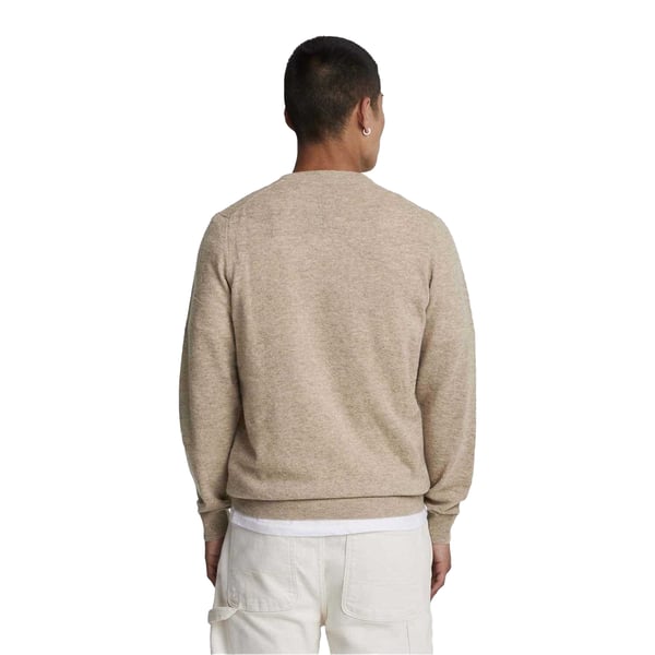 Lyle & Scott Mens Lambswool Round Neck Jumper