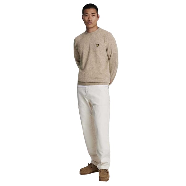 Lyle & Scott Mens Lambswool Round Neck Jumper