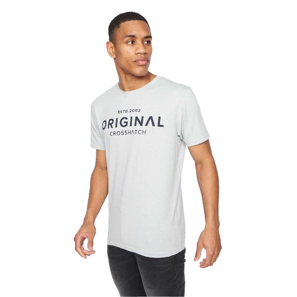 Crosshatch Herr Wester Tryckt T-shirt (5-pack)