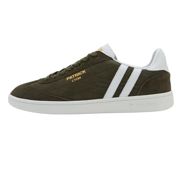 Patrick Mens Lyon Suede Cupsole Trainers