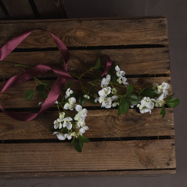 Hill Interiors Artificial Spring Orange Flower