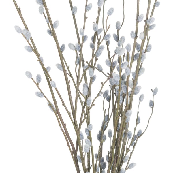 Hill Interiors Faux Pussy Willow Branch