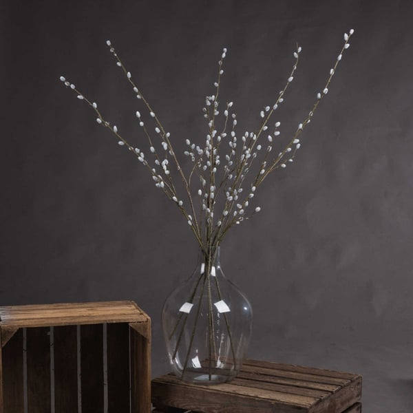 Hill Interiors Faux Pussy Willow Branch
