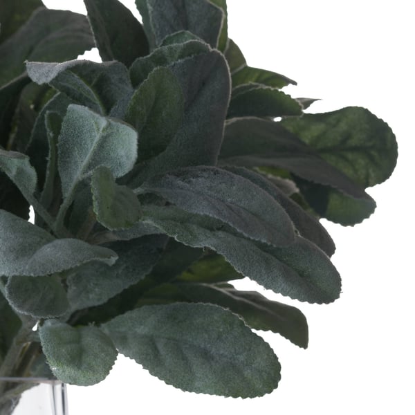 Hill Interiors Artificial Lambs Ear Single Stem
