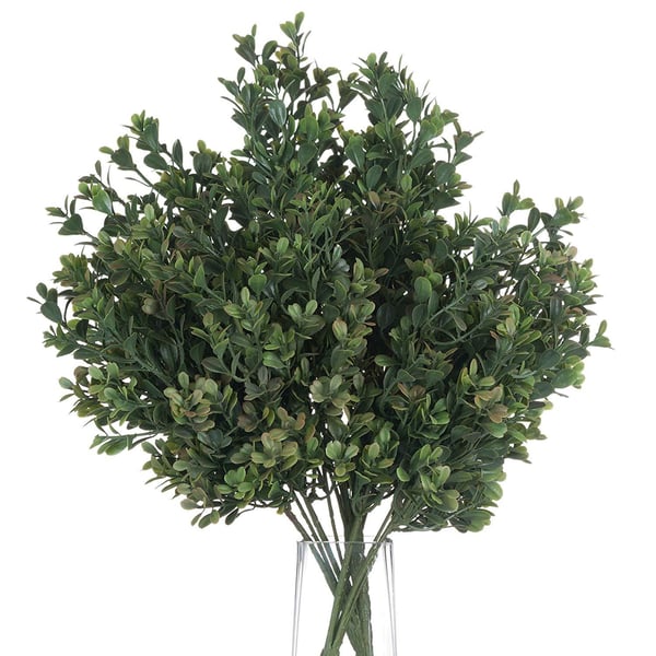 Hill Interiors Artificial Faux Red Tipped Leaf Spray Hill Interiors Artificial Faux Red Tipped Leaf Spray