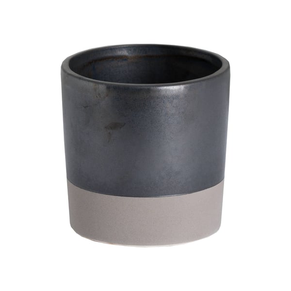 Hill Interiors Metallic Ceramic Planter