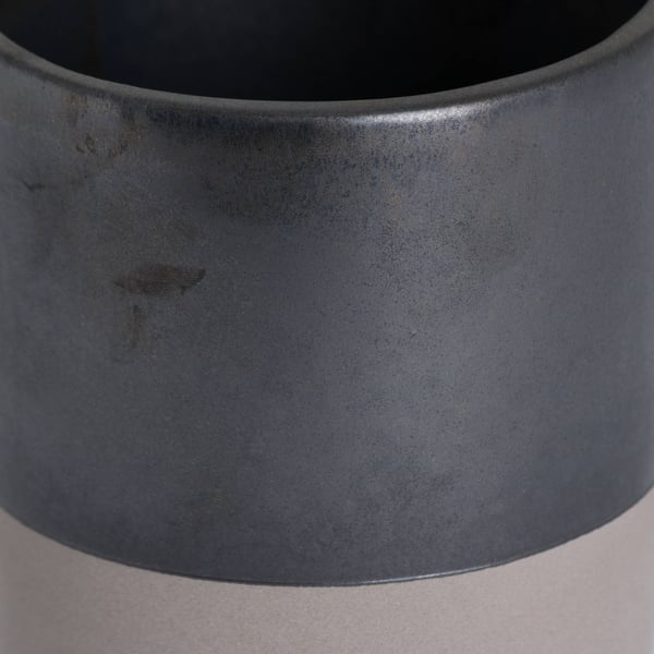 Hill Interiors Metallic Ceramic Planter