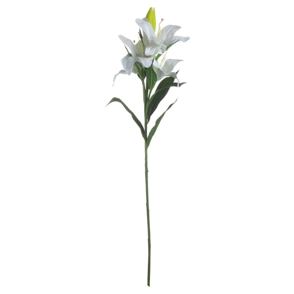 Hill Interiors White Lily Stem