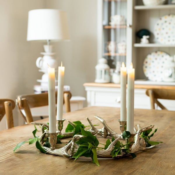 Hill Interiors Luxe Collection Natural Glow Electric Candle (Pack of 2)