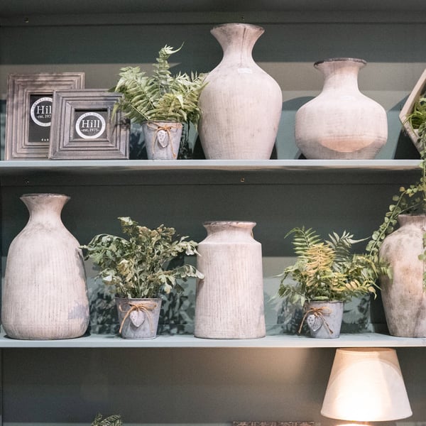 Hill Interiors Bloomville Stone Urn Vase
