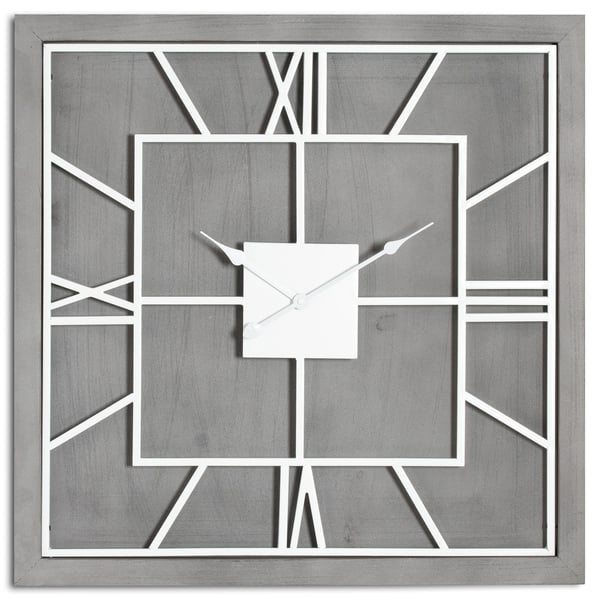 Hill Interiors Williston Square Wall Clock