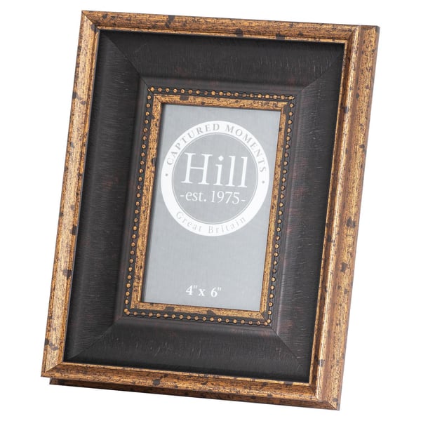 Hill Interiors Perlebesat enkelt fotoramme