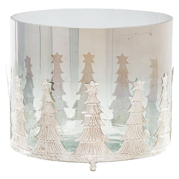 Hill Interiors The Noel Collection Crackle Effect julelysestager