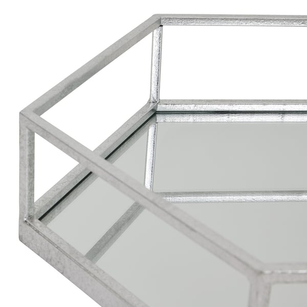Hill Interiors Hexagon Tray Set (Pack of 2)
