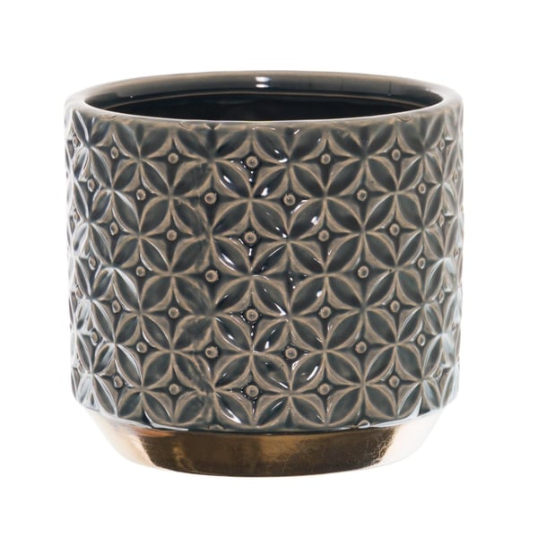 Hill Interiors Seville Collection Lebes Patterned Planter
