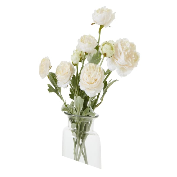 Hill Interiors The Natural Garden Collection Ranunculus Artificial Flower