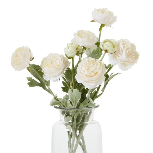 Hill Interiors The Natural Garden Collection Ranunculus Artificial Flower Hill Interiors The Natural Garden Collection Ranunculus Artificial Flower