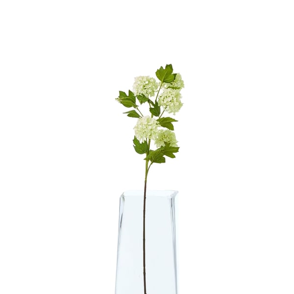 Hill Interiors Snowball Viburnum Artificial Flower Spray