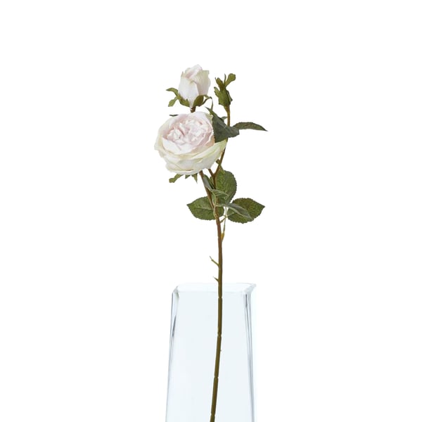 Hill Interiors The Natural Garden Collection Rose Artificial Flower