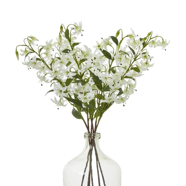Hill Interiors Turk´s Cap Lily Spray Artificial Flower