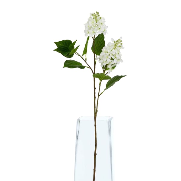 Hill Interiors The Natural Garden Collection White Lilac Artificial Flower