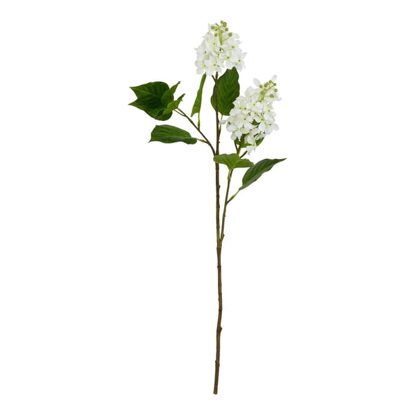 Hill Interiors The Natural Garden Collection White Lilac Artificial Flower Hill Interiors The Natural Garden Collection White Lilac Artificial Flower