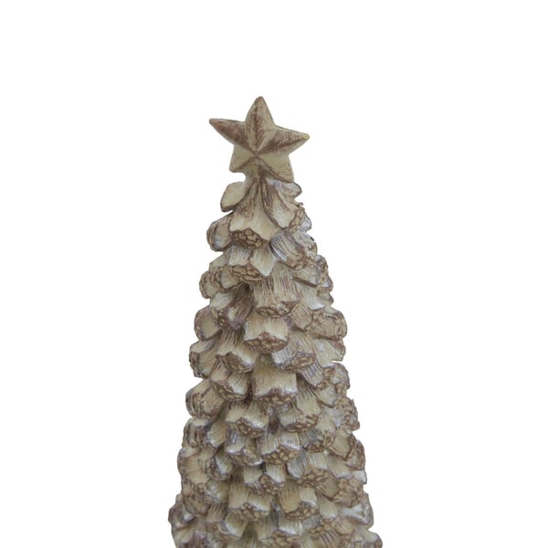 Hill Interiors Cedar Tree With Star Christmas Decoration