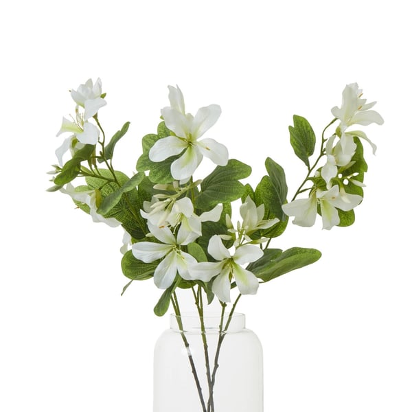 Hill Interiors Bauhinia Orchid Spray Artificial Flower