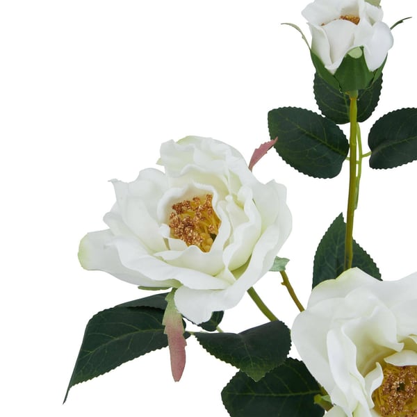 Hill Interiors The Natural Garden Collection Tea Rose Artificial Flower