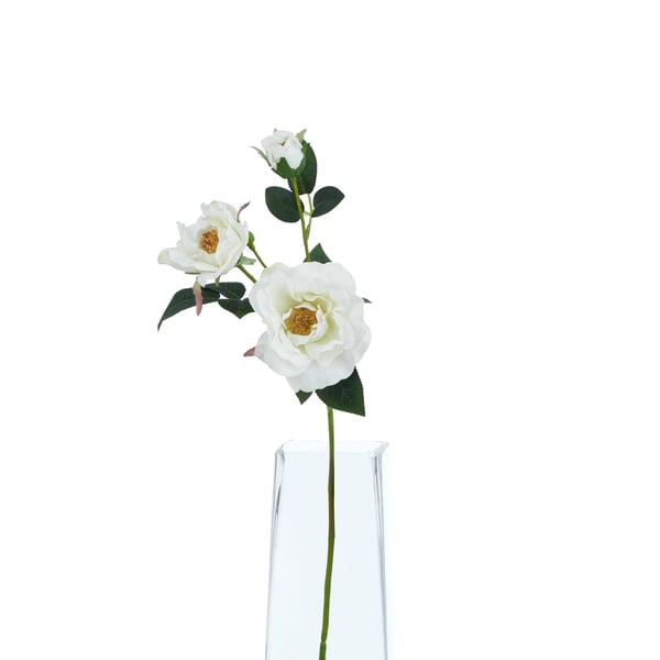 Hill Interiors The Natural Garden Collection Tea Rose Artificial Flower
