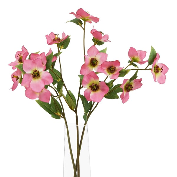 Hill Interiors The Natural Garden Collection Varigated Hellibore Artificial Flower