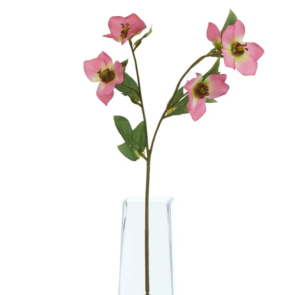 Hill Interiors The Natural Garden Collection Varigated Hellibore Artificial Flower