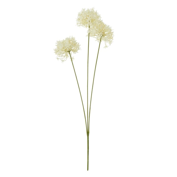 Hill Interiors Triple Allium Spray Artificial Flower Hill Interiors Triple Allium Spray Artificial Flower