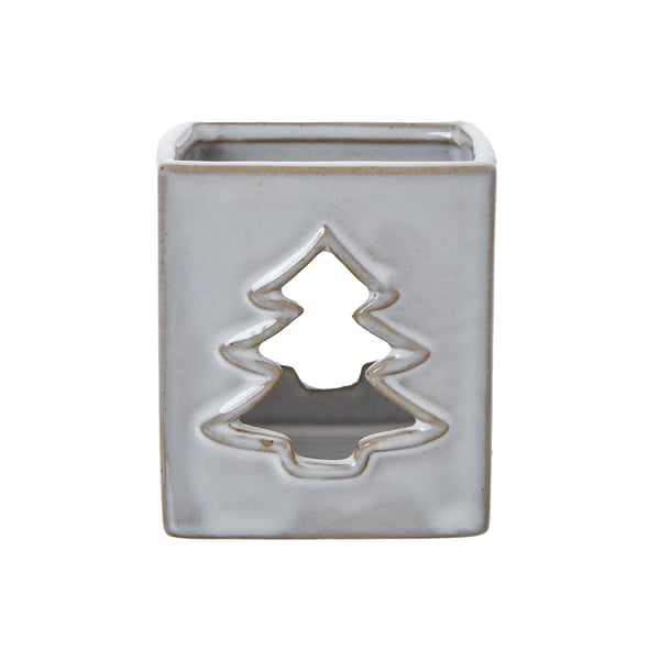 Hill Interiors Ceramic Tree Cut-Out Tealight Holder