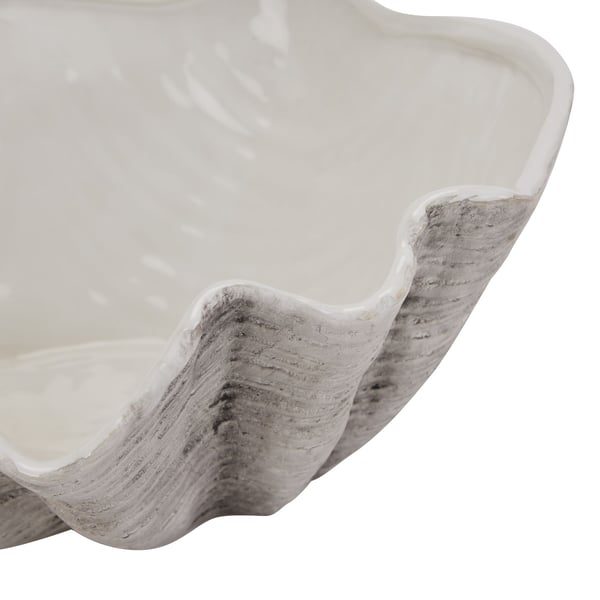 Hill Interiors Adele Ceramic Shell Bowl