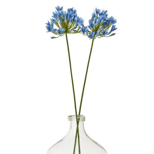 Hill Interiors Agapanthus Artificial Flower Spray