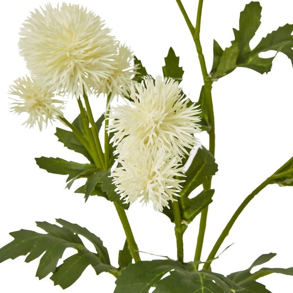 Hill Interiors Globe Thistle Spray Artificial Flower