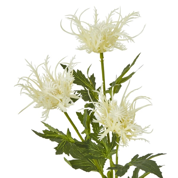 Hill Interiors Sea Holly Spray Artificial Flower