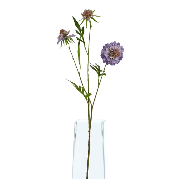 Hill Interiors The Natural Garden Collection Scabious Stem Artificial Plant