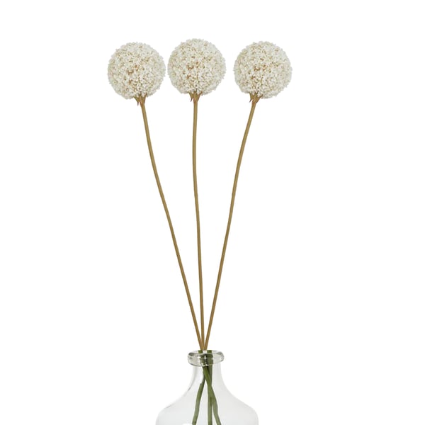 Hill Interiors The Natural Garden Collection Allium Artificial Flower