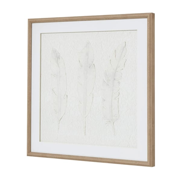 Hill Interiors Solli Feathers Framed Art Print