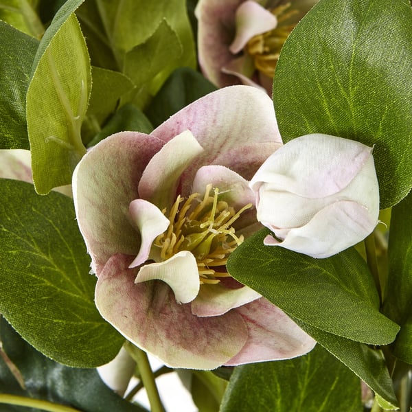 Hill Interiors Hellebore keinotekoinen ruukkukasvi