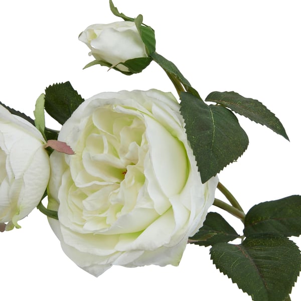 Hill Interiors The Natural Garden Collection Rose Artificial Flower